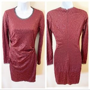Rachel Rachel Roy Sequin Sheath Dress XS